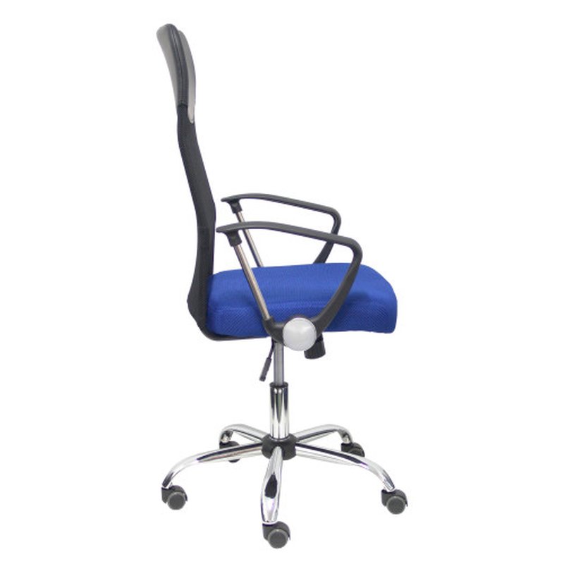 SILLA GONTAR RESPALDO MALLA NEGRO ASIENTO AZUL PIQUERAS Y CRESPO 31BM8403D229CRRP - Imagen 6