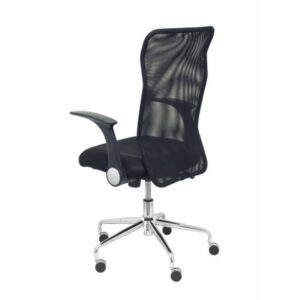 SILLA MINAYA RESPALDO MALLA NEGRO