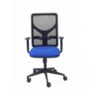SILLA MODELO MOTILLA MALLA NEGRA BRAZO REGULABLE ASIENTO BALI AZUL PIQUERAS Y CRESPO 21SBALI229B10