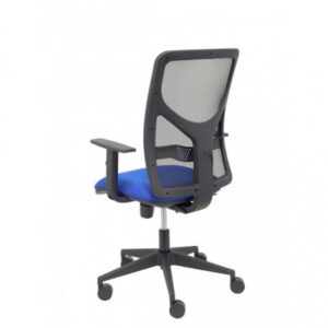 SILLA MODELO MOTILLA MALLA NEGRA BRAZO REGULABLE ASIENTO BALI AZUL PIQUERAS Y CRESPO 21SBALI229B10