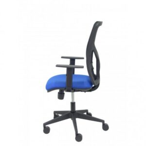 SILLA MODELO MOTILLA MALLA NEGRA BRAZO REGULABLE ASIENTO BALI AZUL PIQUERAS Y CRESPO 21SBALI229B10