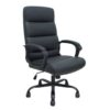 SILLÓN OPTI545 SIMILPIEL NEGRO BASE METÁLICA NEGRA FOROL BY PIQUERAS Y CRESPO 545BSP840