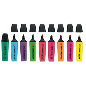 Alternative view of STABILO BOSS ORIGINAL marcador 8 pieza(s) Punta de cincel Multi