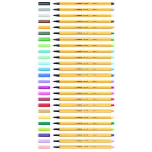 STABILO Point 88 rotulador de punta fina Multicolor 15 pieza(s)