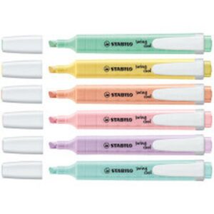 STABILO swing cool Pastel marcador 6 pieza(s) Punta de cincel Multicolor