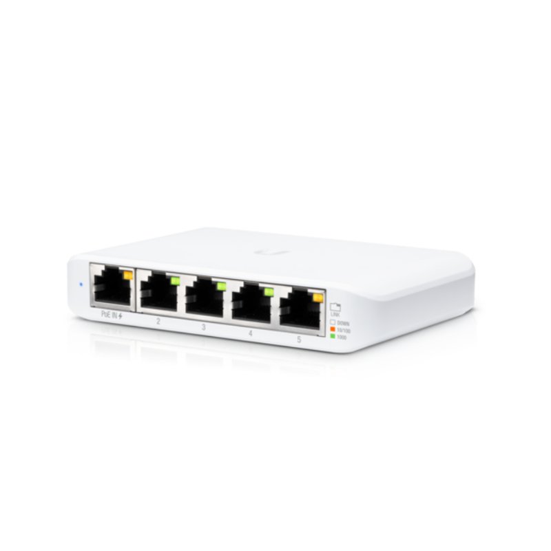 SWITCH UBIQUITI USW-FLEX-MINI UNIFI SWITCH FLEX MINI 5 PUERTOS PACK 5 UND SWITCH UBIQUITI USW-FLEX-MINI UNIFI SWITCH FLEX MINI 5 PUERTOS PACK 5 UND