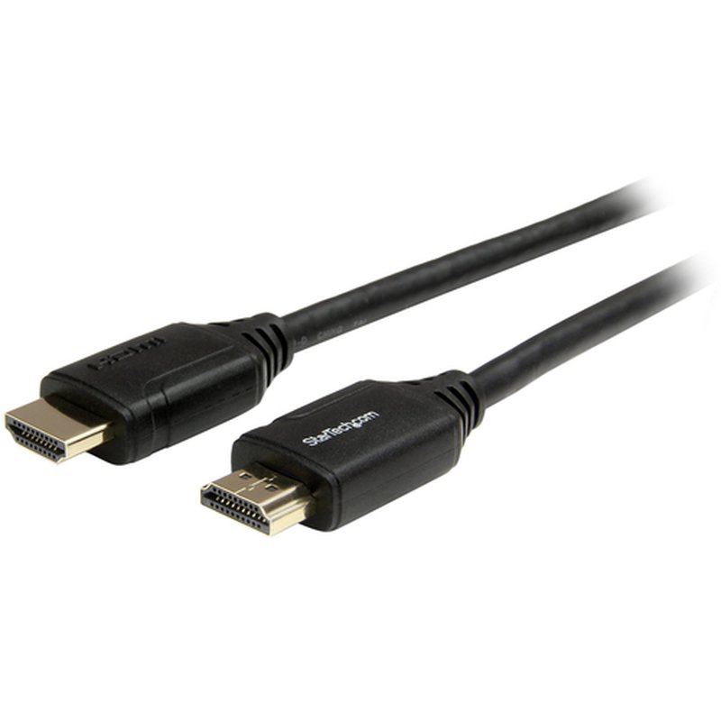 StarTech.com Cable de 2m HDMI 2.0 Certificado Premium con Ethernet - HDMI de Alta Velocidad Ultra HD de 4K a 60Hz HDR10 - para Monitores o TV UHD StarTech.com Cable de 2m HDMI 2.0 Certificado Premium con Ethernet - HDMI de Alta Velocidad Ultra HD de 4K a 60Hz HDR10 - para Monitores o TV UHD