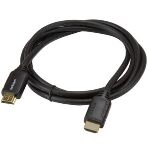 StarTech.com Cable de 2m HDMI 2.0 Certificado Premium con Ethernet - HDMI de Alta Velocidad Ultra HD de 4K a 60Hz HDR10 - para Monitores o TV UHD StarTech.com Cable de 2m HDMI 2.0 Certificado Premium con Ethernet - HDMI de Alta Velocidad Ultra HD de 4K a 60Hz HDR10 - para Monitores o TV UHD
