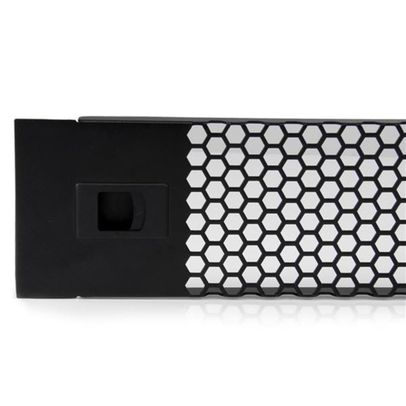 StarTech.com Panel Ciego Abisagrado de Relleno con 2U para Armario Rack - Panel de Ventilación - Imagen 2