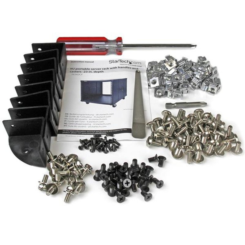 StarTech.com Rack Portátil 9U con Mangos de Agarre para Servidores StarTech.com Rack Portátil 9U con Mangos de Agarre para Servidores - Imagen 5