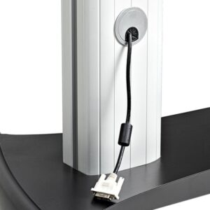 StarTech.com STNDMTVDUO soporte para TV 152,4 cm (60") Negro, Plata