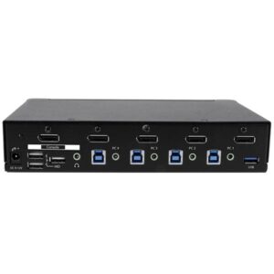 Alternative view of StarTech.com Switch Conmutador KVM de 4 Puertos DisplayPort 4K con USB 3.0
