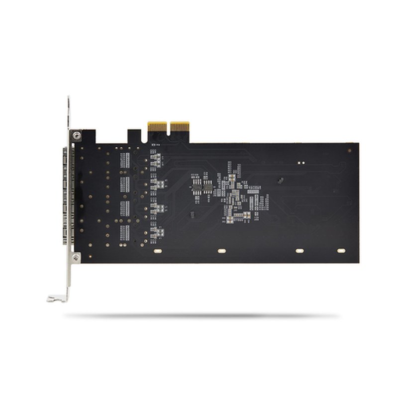 StarTech.com Tarjeta PCIe 2.1x2 de Red de Fibra Óptica/Cobre Ethernet 1Gb SFP de 4 Puertos - Chipset Controlador Intel I350-AM4 - Cobre de 1000BASE/Fibra Óptica - NIC - Imagen 6