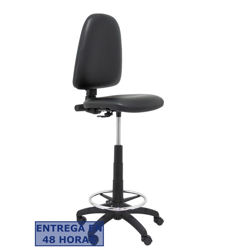 TABURETE AYNA SIMILPIEL NEGRO TABURETE AYNA SIMILPIEL NEGRO