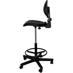 TABURETE PATERNA POLIURETANO NEGRO TABURETE PATERNA POLIURETANO NEGRO