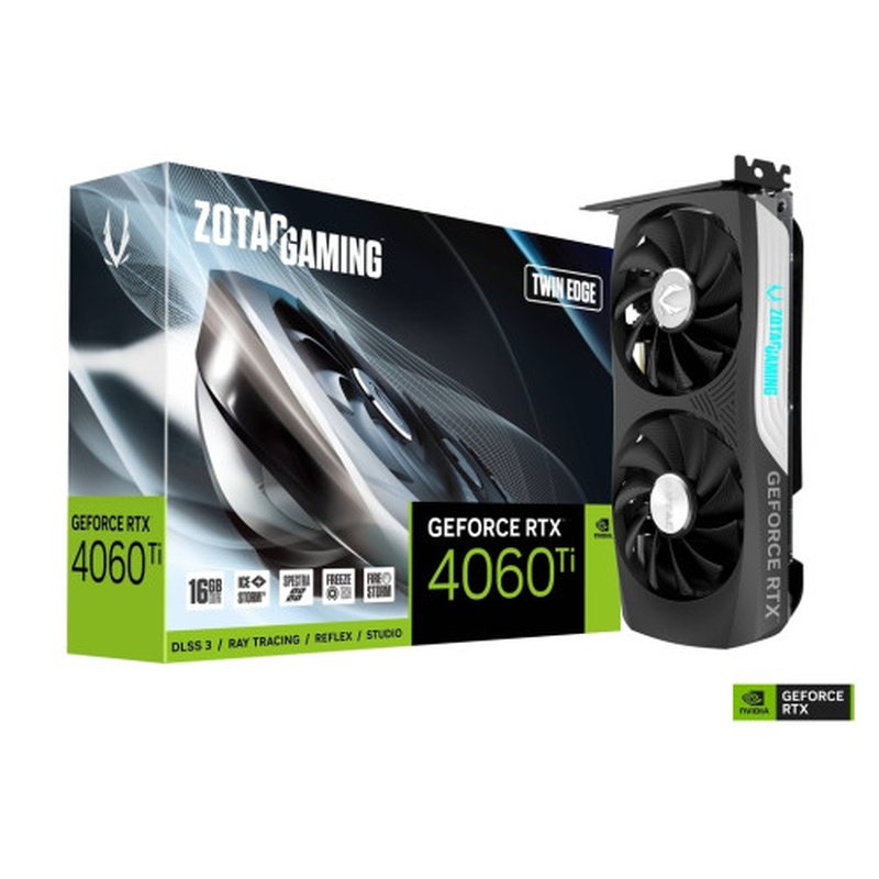 TARJETA GRAFICA ZOTAC RTX 4060TI 16GB TWIN EDGE GDDR6 - Imagen 2