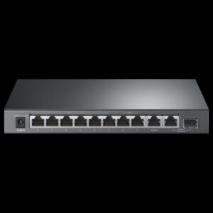 TP-Link TL-SG1210PP switch No administrado Gigabit Ethernet (10/100/1000) Energía sobre Ethernet (PoE) Negro