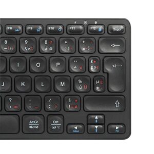 Targus AKB862FR teclado Universal Bluetooth QWERTY Francés Negro