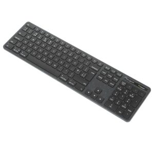 Targus AKB873FR teclado Universal RF Wireless + Bluetooth QWERTY Francés Negro
