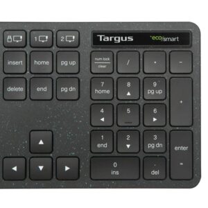 Targus AKB873FR teclado Universal RF Wireless + Bluetooth QWERTY Francés Negro
