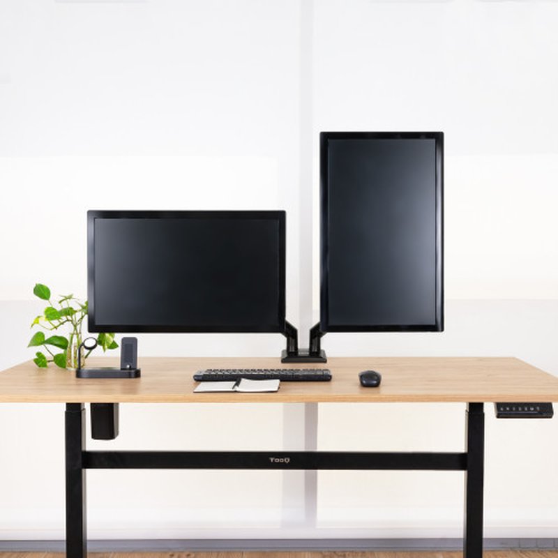 TooQ DB1434TNR-B soporte para monitor 86,4 cm (34") Escritorio Negro - Imagen 6