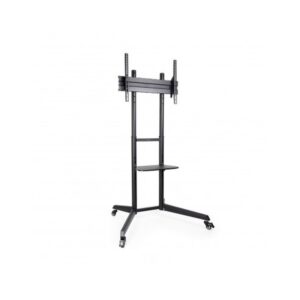 TooQ RAMSÉS Soporte de Suelo con Ruedas para Pantallas 37"- 70", Negro