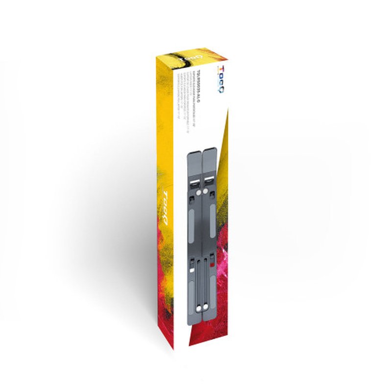 TooQ Soporte Elevador para Portátiles, Tablets, Móviles y Libros, Gris Oscuro - Imagen 4