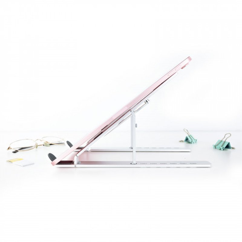 TooQ TQLRS0033-AL soporte para ordenador portátil Soporte para ordenador portátil y tableta Plata 38,1 cm (15") TooQ TQLRS0033-AL soporte para ordenador portátil Soporte para ordenador portátil y tableta Plata 38,1 cm (15") - Imagen 10