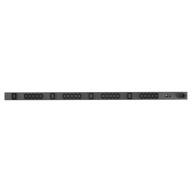 Vertiv Geist rPDU, basic, 0U, input C20 230V 16A, outputs (20)C13 | (4)C19 unidad de distribución de energía (PDU) 24 salidas AC Negro Vertiv Geist rPDU, basic, 0U, input C20 230V 16A, outputs (20)C13 | (4)C19 unidad de distribución de energía (PDU) 24 salidas AC Negro