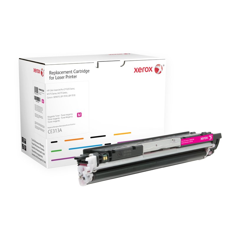 Xerox Cartucho de tóner magenta. Equivalente a HP CE313A. Compatible con HP Colour LaserJet 100 M175 MFP, Colour LaserJet CP1025