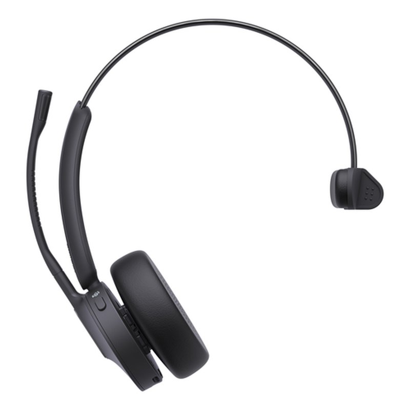 Yealink WH64 Mono Teams Auriculares Inalámbrico Diadema Oficina/Centro de llamadas USB Tipo C Bluetooth Negro - Imagen 3