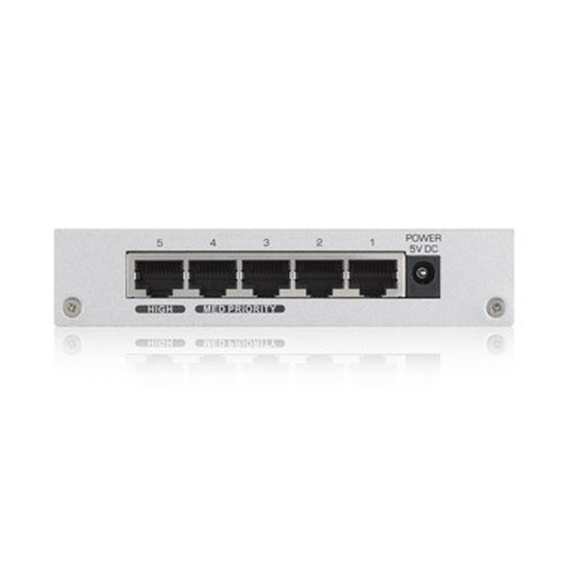 Zyxel GS-105B v3 No administrado L2+ Gigabit Ethernet (10/100/1000) Plata Zyxel GS-105B v3 No administrado L2+ Gigabit Ethernet (10/100/1000) Plata - Imagen 3