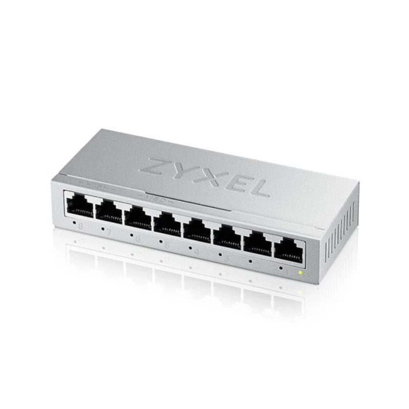 Zyxel GS-108BV5-EU0101F switch No administrado L2 Gigabit Ethernet (10/100/1000) Zyxel GS-108BV5-EU0101F switch No administrado L2 Gigabit Ethernet (10/100/1000)