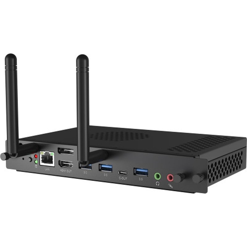 iiyama OPC51204BC-1 PCs/estación de trabajo Intel® Core™ i5 i5-12450H 8 GB DDR4-SDRAM 256 GB SSD Windows 11 IoT Enterprise Mini PC Negro - Imagen 4