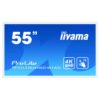 iiyama ProLite TF5539UHSC-W1AG pantalla para PC 139,7 cm (55") 3840 x 2160 Pixeles 4K Ultra HD LED Pantalla táctil Multi-usuario Blanco
