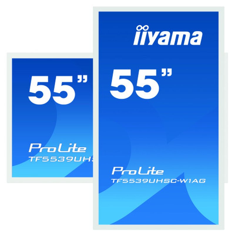 iiyama ProLite TF5539UHSC-W1AG pantalla para PC 139,7 cm (55") 3840 x 2160 Pixeles 4K Ultra HD LED Pantalla táctil Multi-usuario Blanco - Imagen 3