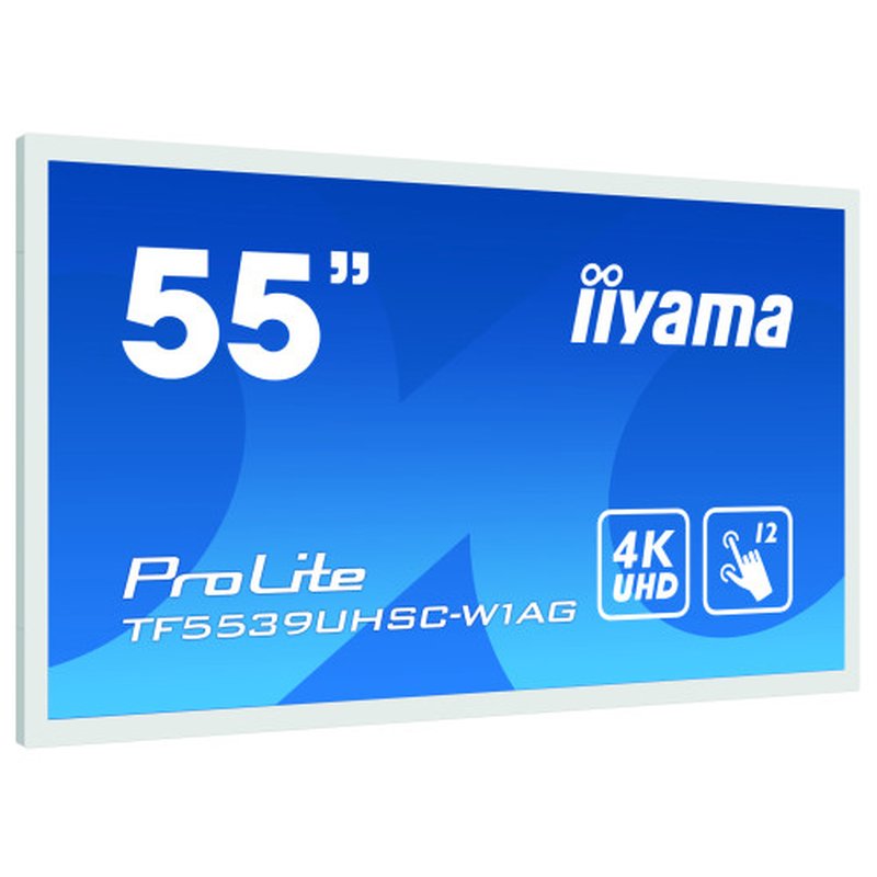 iiyama ProLite TF5539UHSC-W1AG pantalla para PC 139,7 cm (55") 3840 x 2160 Pixeles 4K Ultra HD LED Pantalla táctil Multi-usuario Blanco - Imagen 4