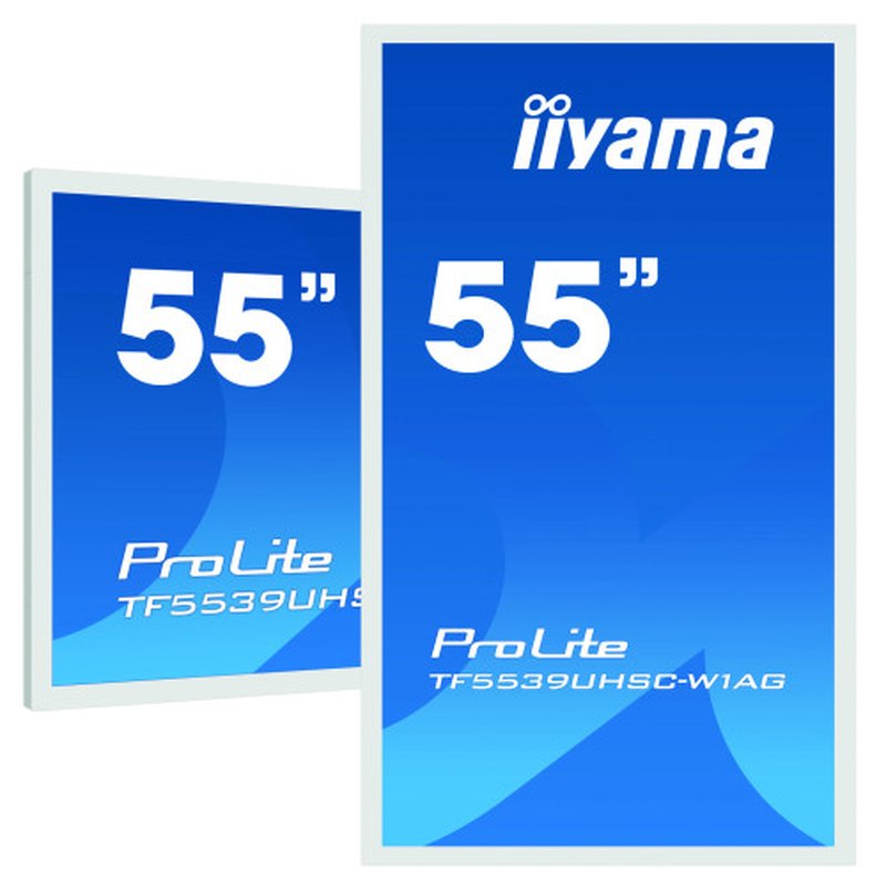iiyama ProLite TF5539UHSC-W1AG pantalla para PC 139,7 cm (55") 3840 x 2160 Pixeles 4K Ultra HD LED Pantalla táctil Multi-usuario Blanco - Imagen 5