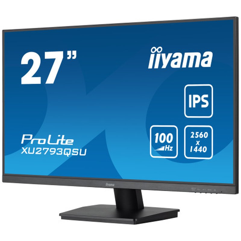iiyama ProLite XU2793QSU-B7 LED display 68,6 cm (27") 2560 x 1440 Pixeles Wide Quad HD Negro - Imagen 4