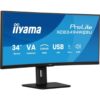 iiyama ProLite XCB3494WQSU-B1 pantalla para PC 86,4 cm (34") 3440 x 1440 Pixeles UltraWide Quad HD LED Negro