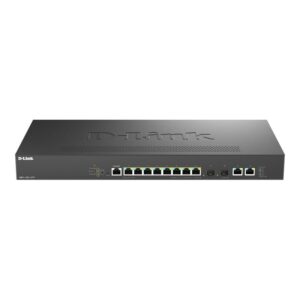 D-Link DMS-1250-12TP/E switch Gestionado 2.5G Ethernet (100/1000/2500) Energía sobre Ethernet (PoE) Negro