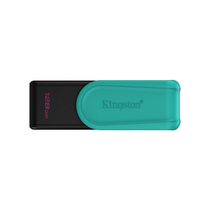Kingston Technology DataTraveler 128GB Portable USB 3.2 Gen 1 Exodia S (Black/Turquoise) Kingston Technology DataTraveler 128GB Portable USB 3.2 Gen 1 Exodia S (Black/Turquoise)