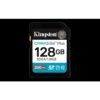 Kingston Technology 128GB SDXC Canvas Go Plus Gen4 200MB/s C10 UHS-I U3 V30
