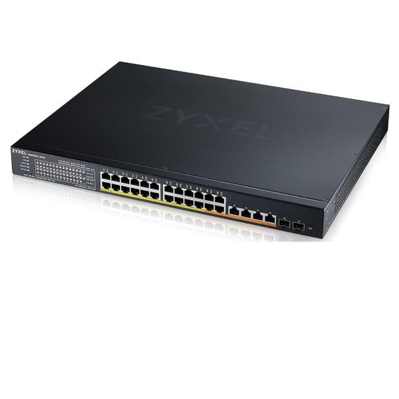 Zyxel XMG1930-30HP Gestionado L3 2.5G Ethernet (100/1000/2500) Energía sobre Ethernet (PoE) 1U Negro Zyxel XMG1930-30HP Gestionado L3 2.5G Ethernet (100/1000/2500) Energía sobre Ethernet (PoE) 1U Negro