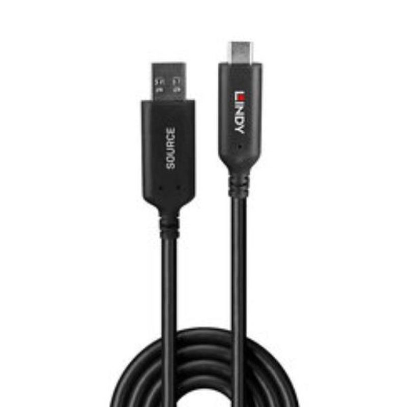 Lindy 43396 cable USB USB 3.2 Gen 1 (3.1 Gen 1) 25 m USB A USB C Negro Lindy 43396 cable USB USB 3.2 Gen 1 (3.1 Gen 1) 25 m USB A USB C Negro