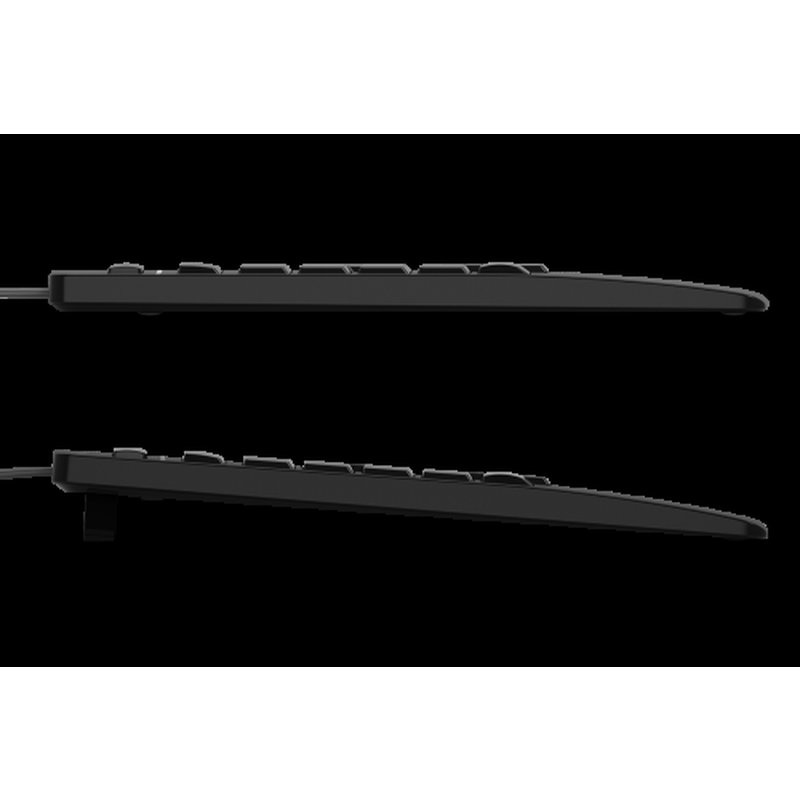 3Dconnexion Keyboard Pro with Numpad teclado Oficina USB + RF Wireless + Bluetooth QWERTY Internacional de EE.UU. Negro - Imagen 5