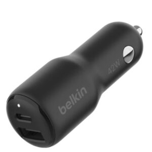 42w - 30w USB-C+12w USB-A Car Charger