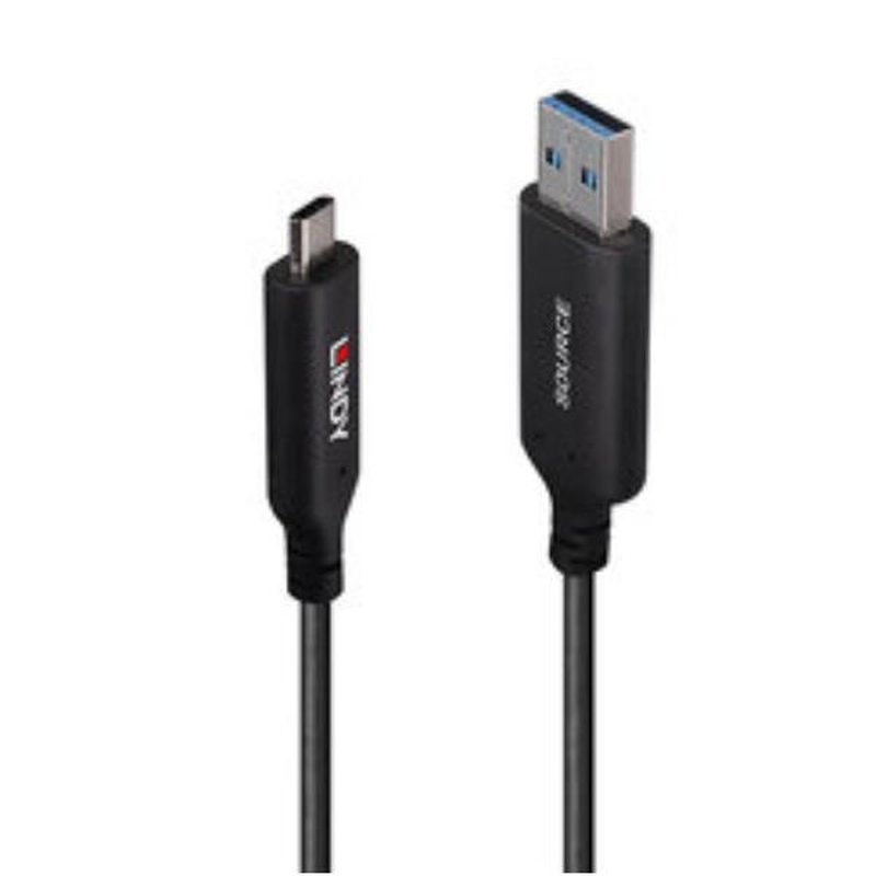Lindy 43397 cable USB USB 3.2 Gen 1 (3.1 Gen 1) 50 m USB A USB C Negro Lindy 43397 cable USB USB 3.2 Gen 1 (3.1 Gen 1) 50 m USB A USB C Negro