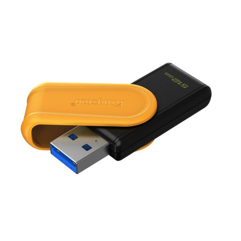 Kingston Technology DataTraveler 512GB Portable USB 3.2 Gen 1 Exodia S (Black/Yellow) Kingston Technology DataTraveler 512GB Portable USB 3.2 Gen 1 Exodia S (Black/Yellow) - Imagen 2