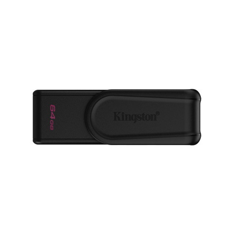 Kingston Technology DataTraveler 64GB Portable USB 3.2 Gen 1 Exodia S (Black/Black)